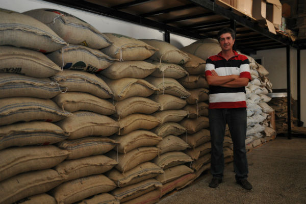 Kosti Sidiropoulos, cafe owner in Athens