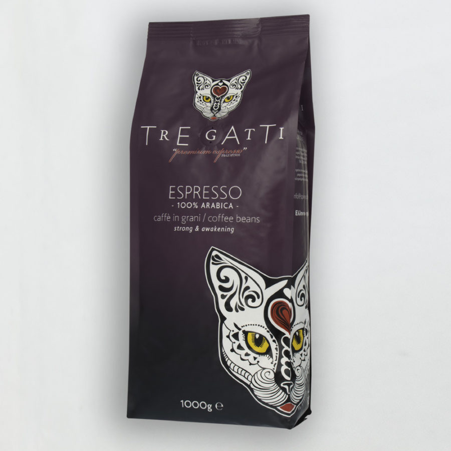 Tre Gatti espresso 1000 γρ 1